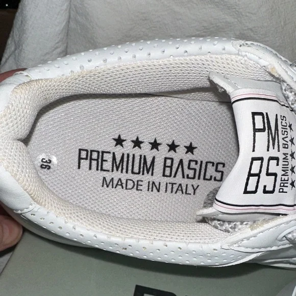 PREMIUM BASICS Women's White Athletic Shoes - Picture 5 of 11